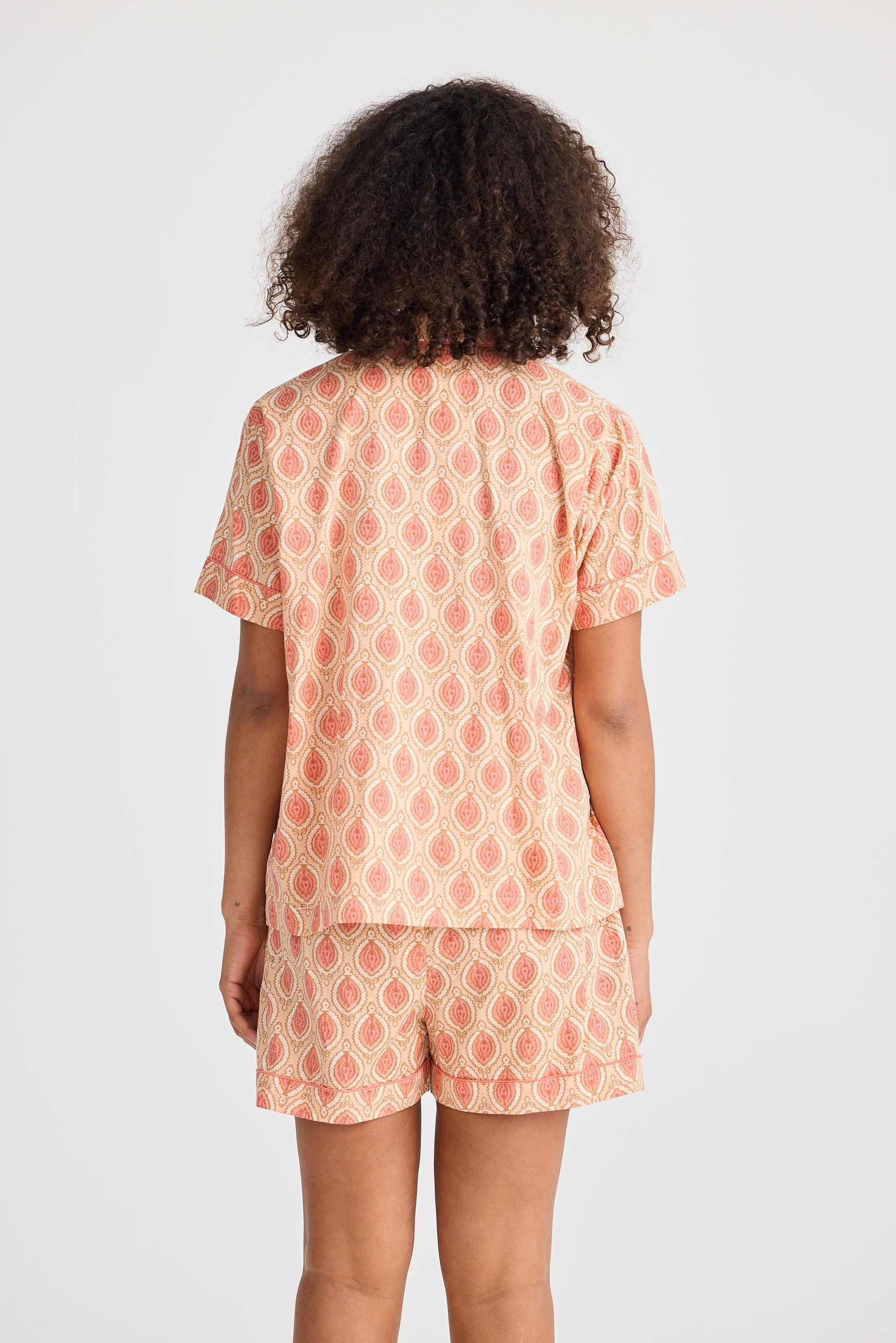 Namaste Pyjama Set - Petals Print-Holiday-The Bay Room