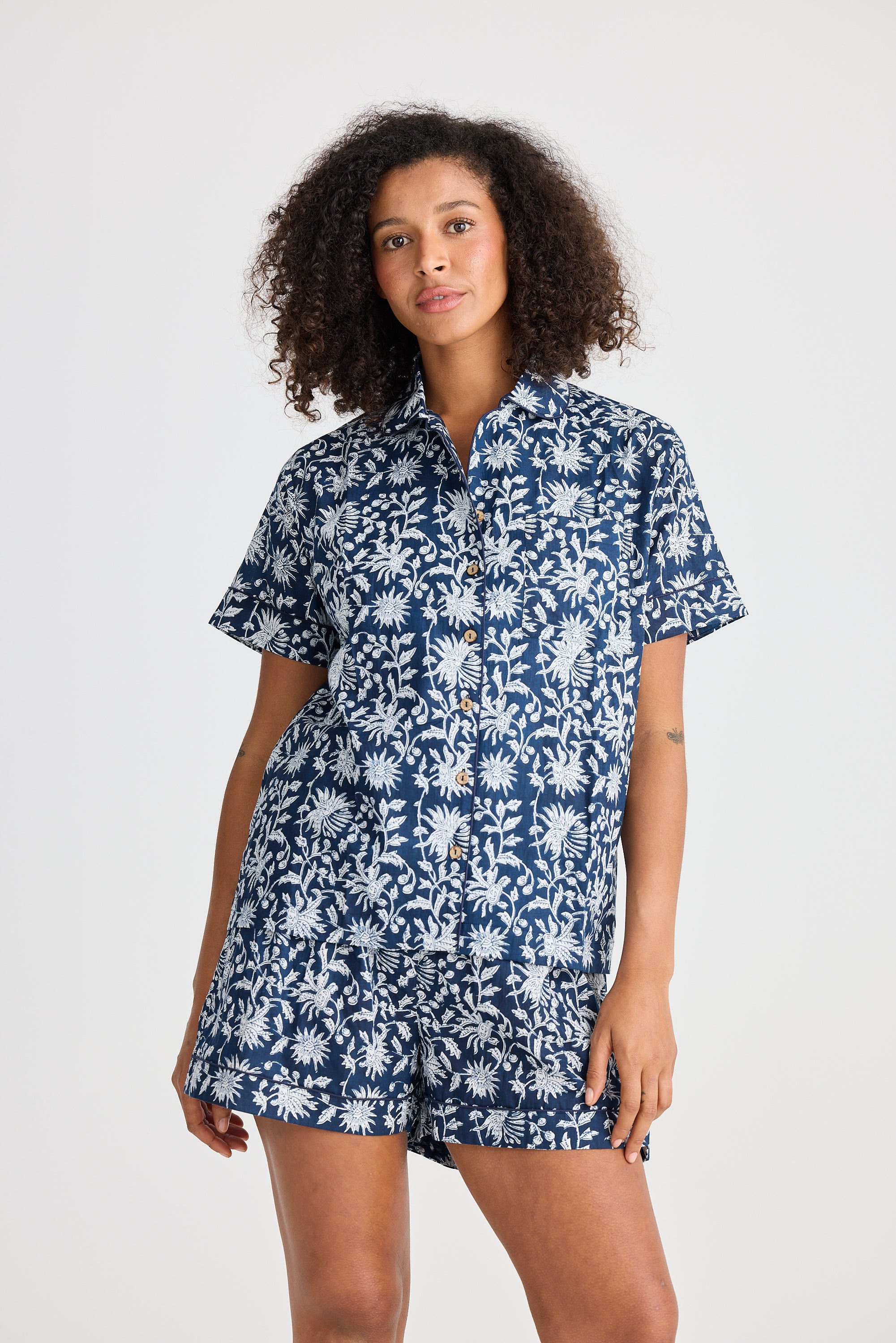 Namaste Pyjama Set - Wild Paisley Print-Holiday-The Bay Room