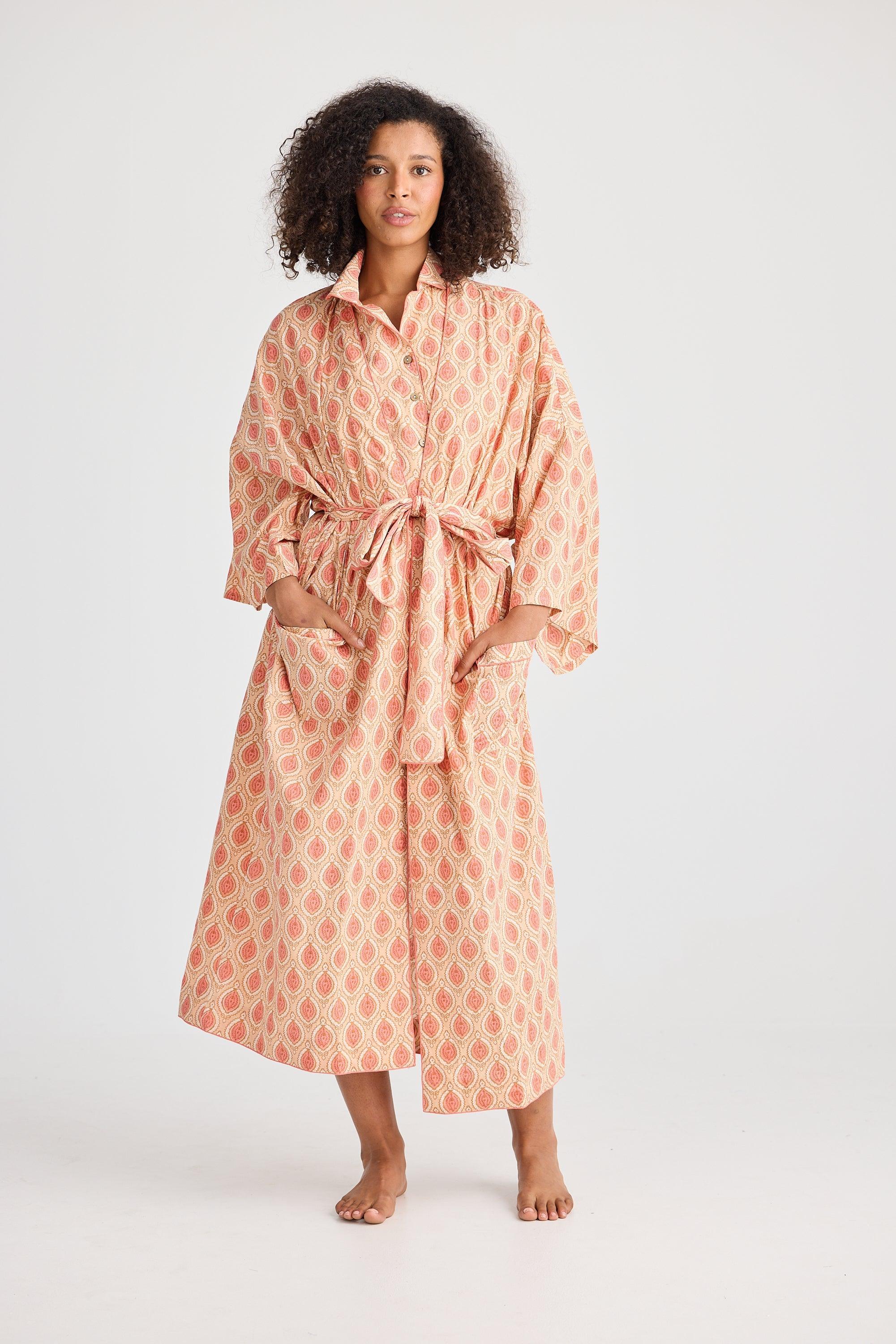 Namaste Robe - Petals Print-Holiday-The Bay Room