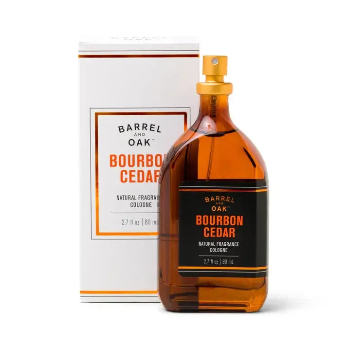 Natural Fragrance Cologne 79ml - Bourbon Cedar-Beauty & Well-Being-Barrel & Oak-The Bay Room