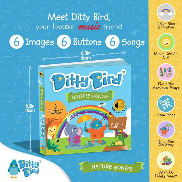 Nature Songs-Nursery & Nurture-Ditty Bird-The Bay Room