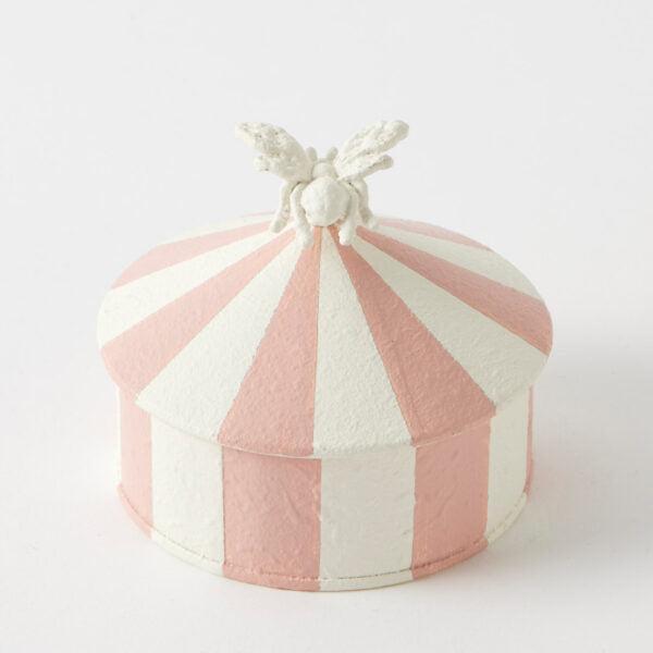 Nature's Harmony Trinket Box - Pink/Cream-Toys-Pilbeam Living-The Bay Room