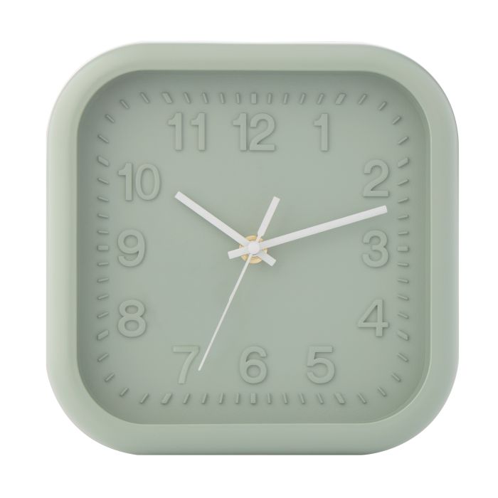 Nico Mini Wall Clock 20.3x2.9cm Green-Wall Decor-Emporium-The Bay Room