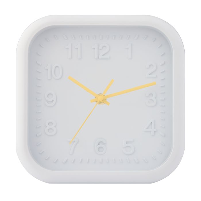 Nico Mini Wall Clock 20.3x2.9cm White-Wall Decor-Emporium-The Bay Room