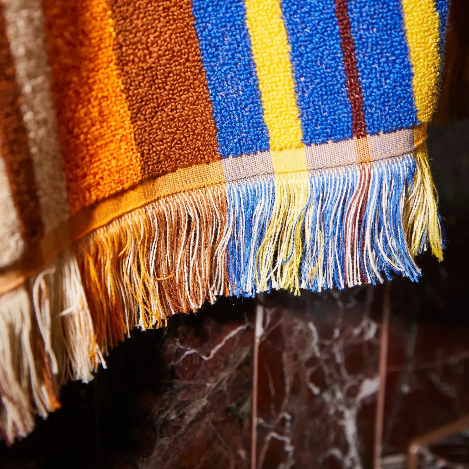 Nicolette Bath Sheet - Russet-Soft Furnishings-Sage & Clare-The Bay Room