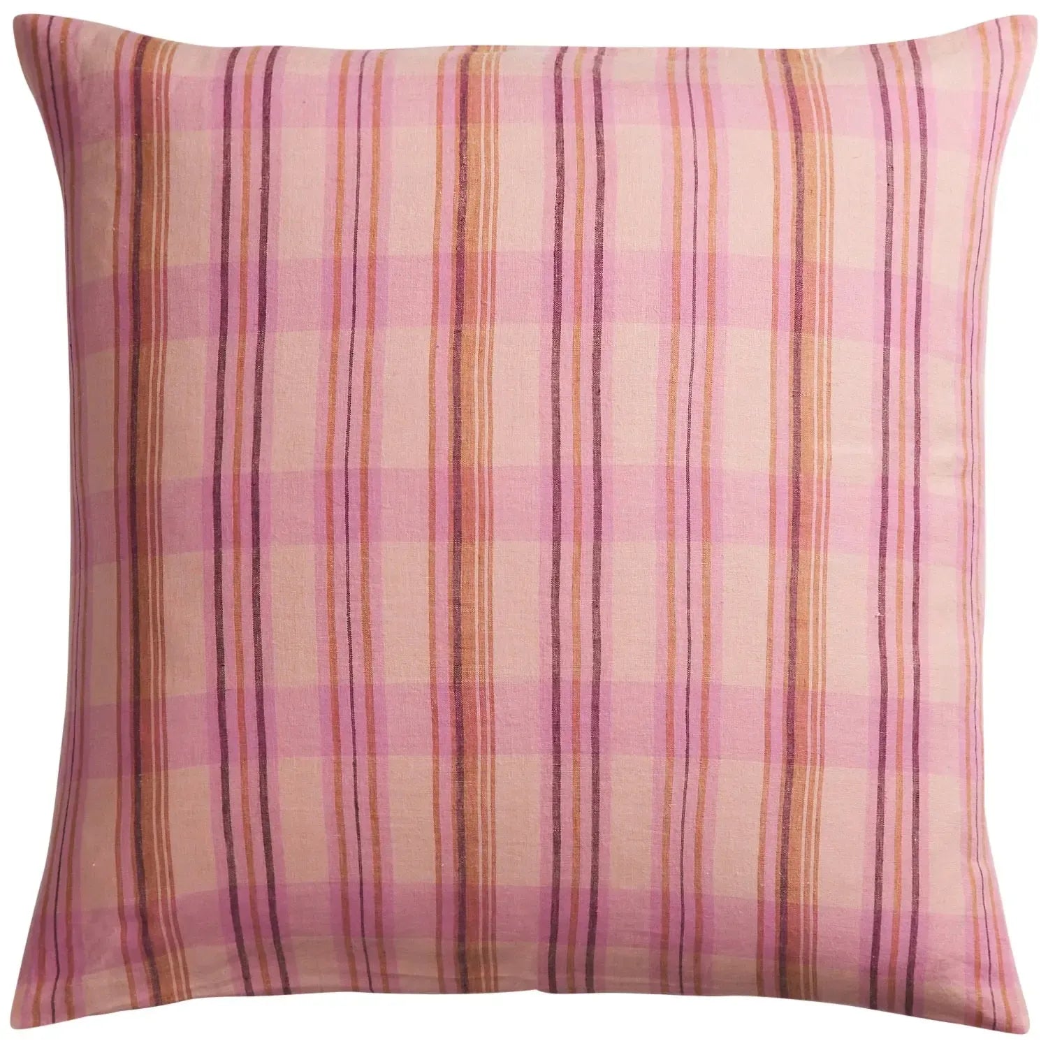 Nicolette Linen Euro Pillowcase Set - Poudre-Soft Furnishings-Sage & Clare-The Bay Room