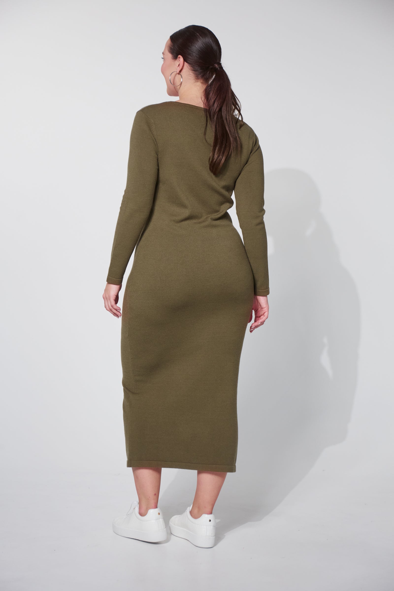 Nikolai Knit Dress - Fern-Dresses-Haven-The Bay Room