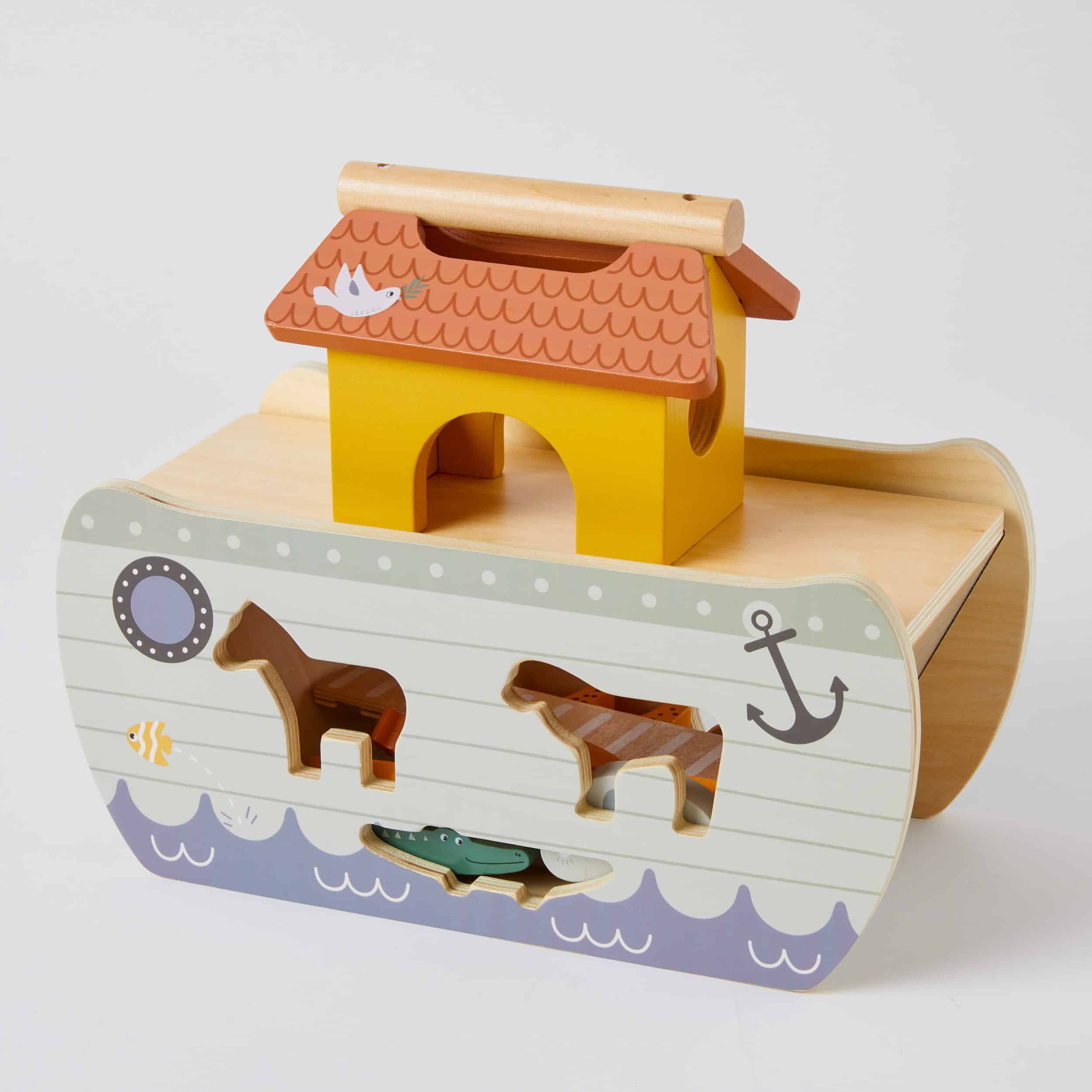 Noah's Ark Shape Sorter-Toys-Pilbeam Living-The Bay Room