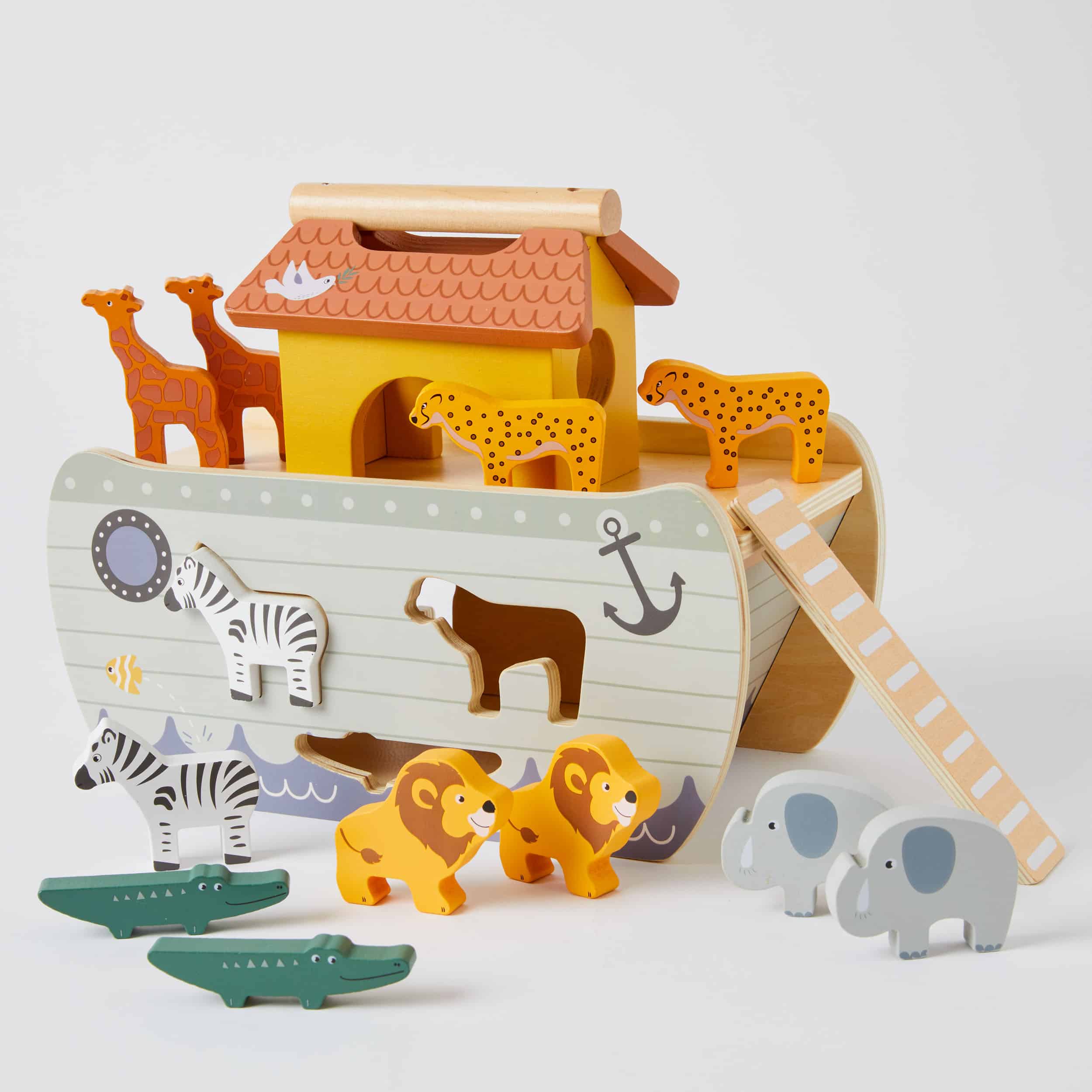 Noah's Ark Shape Sorter-Toys-Pilbeam Living-The Bay Room