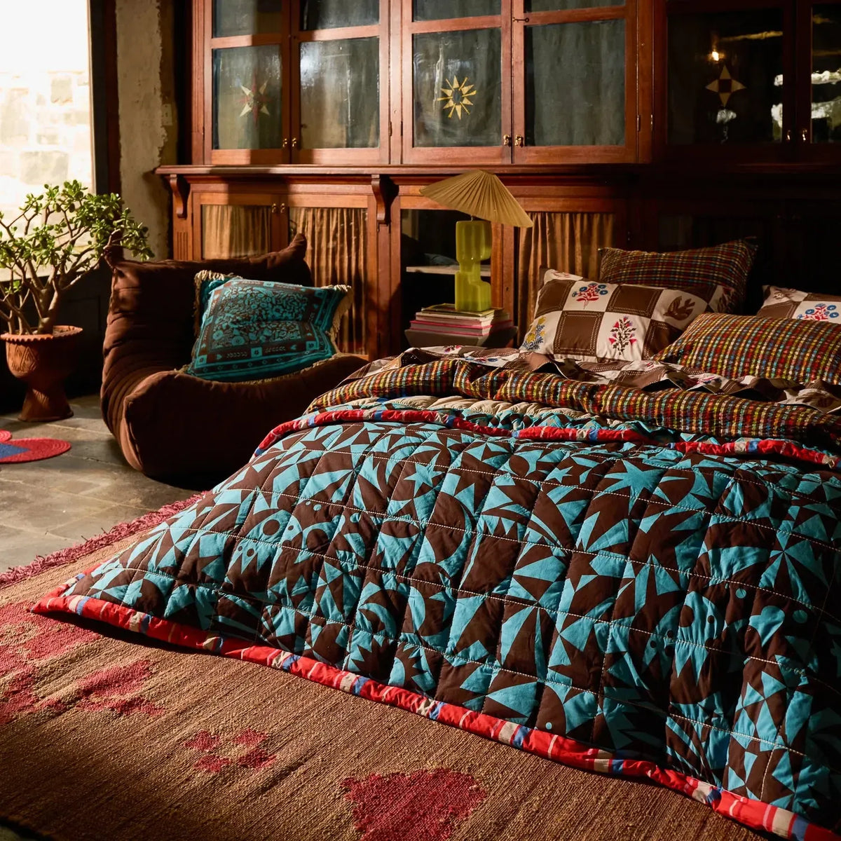 Nora Quilted Coverlet-Soft Furnishings-Sage & Clare-The Bay Room