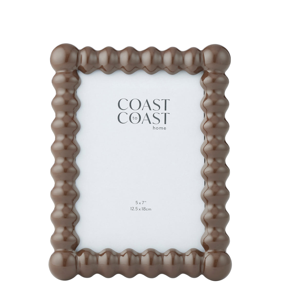 Farrow Resin 5x7" Frame 18x23cm Chocolate