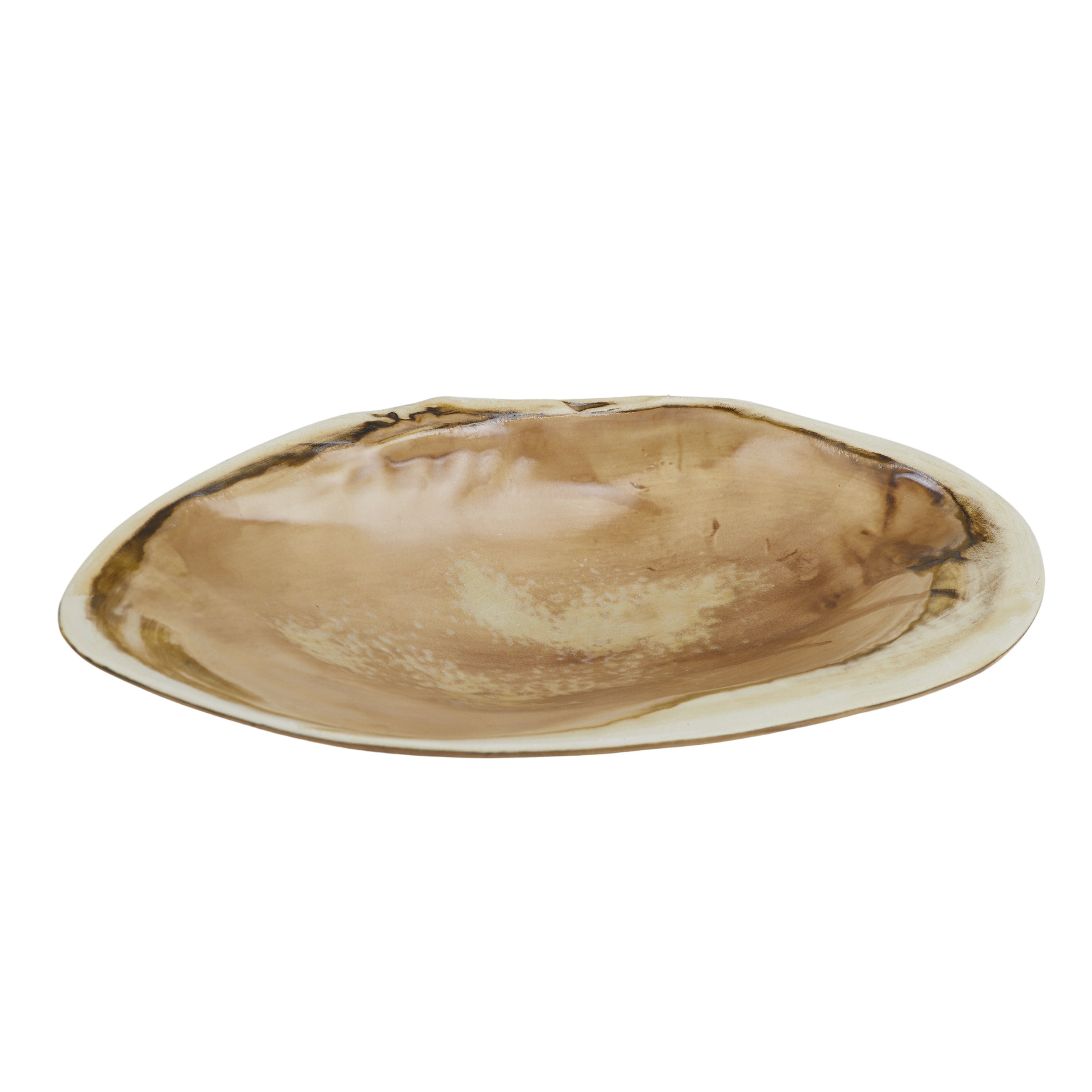 Octavia Ceramic Plate 33x20cm Natural-Dining & Entertaining-Coast To Coast Home-The Bay Room