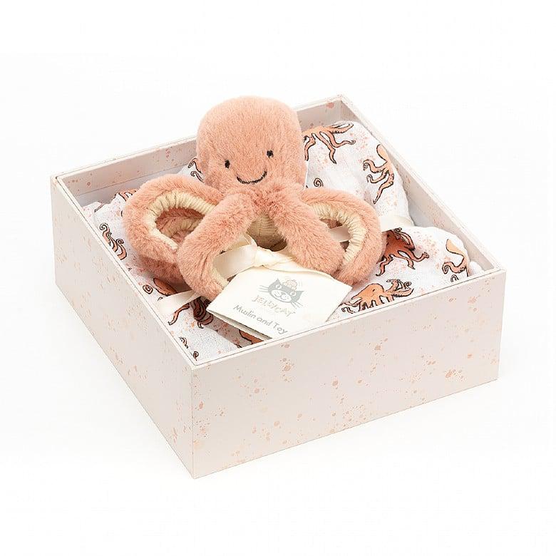 Odell Octopus Gift Set-Toys-Jelly Cat-The Bay Room