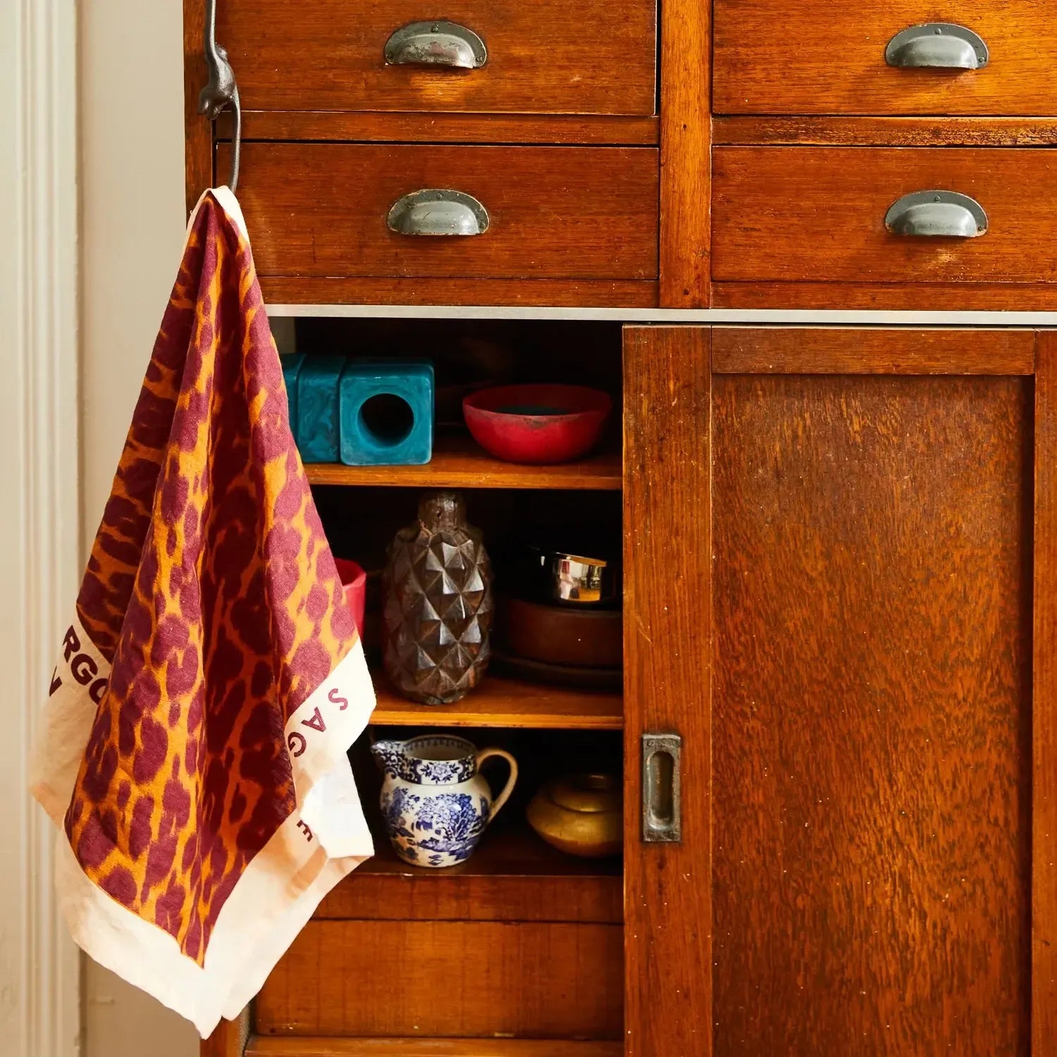 Odette Linen Tea Towel-Soft Furnishings-Sage & Clare-The Bay Room