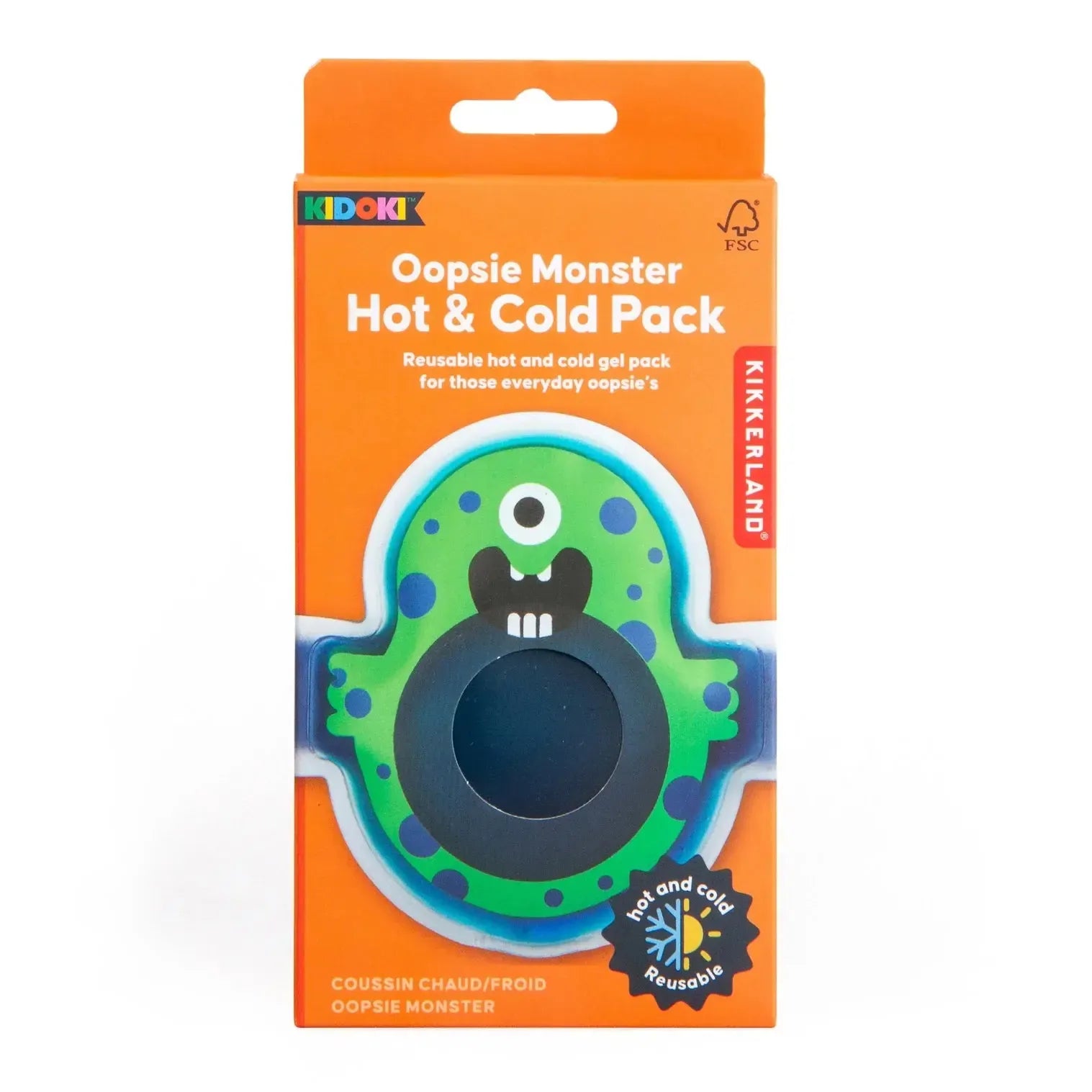 Oopsie Monster Hot & Cold Pack-Nursery & Nurture-Kikkerland-The Bay Room