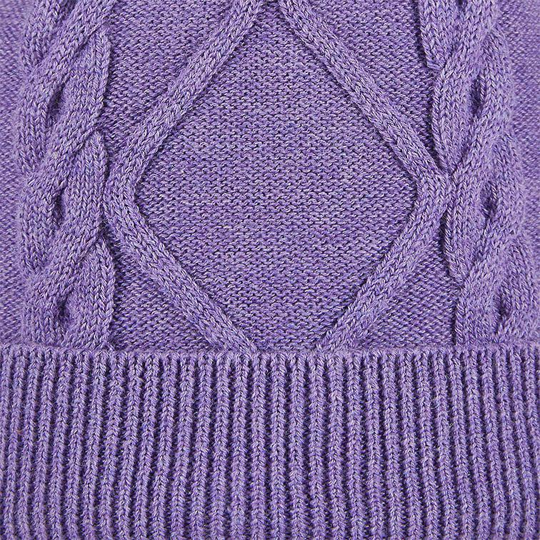 Organic Beanie Ziggy Pansy-Hats & Beanies-Toshi-The Bay Room
