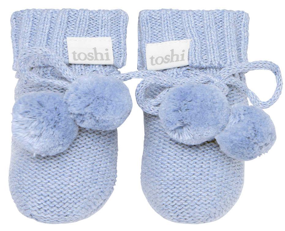 Organic Booties Seabreeze-Shoes & Socks-Toshi-000-The Bay Room