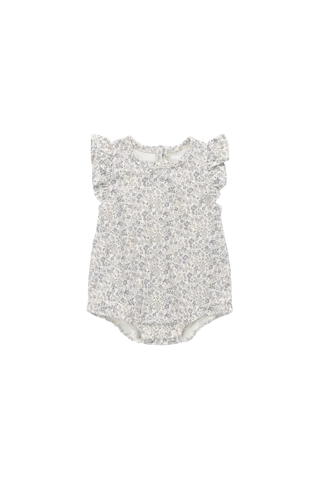 Organic Cotton Adrienne Playsuit - Tully Grey-Clothing & Accessories-Jamie Kay-The Bay Room