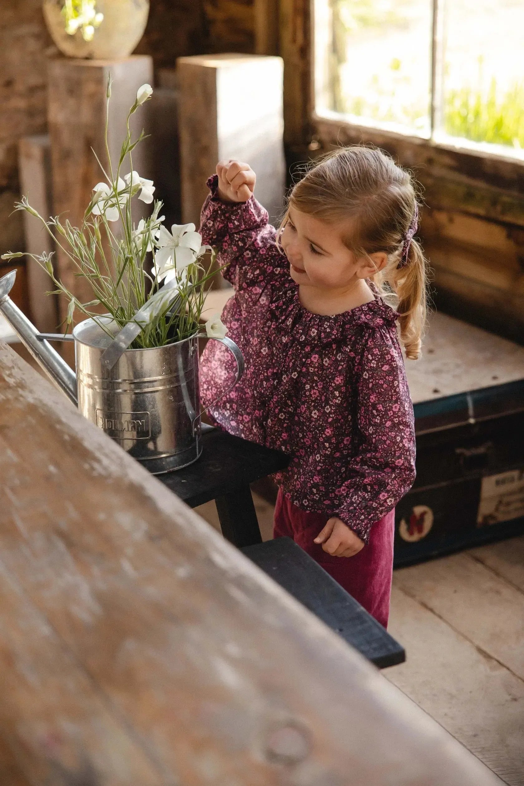 Organic Cotton Cecile Top - Flora Fig-Clothing & Accessories-Jamie Kay-The Bay Room