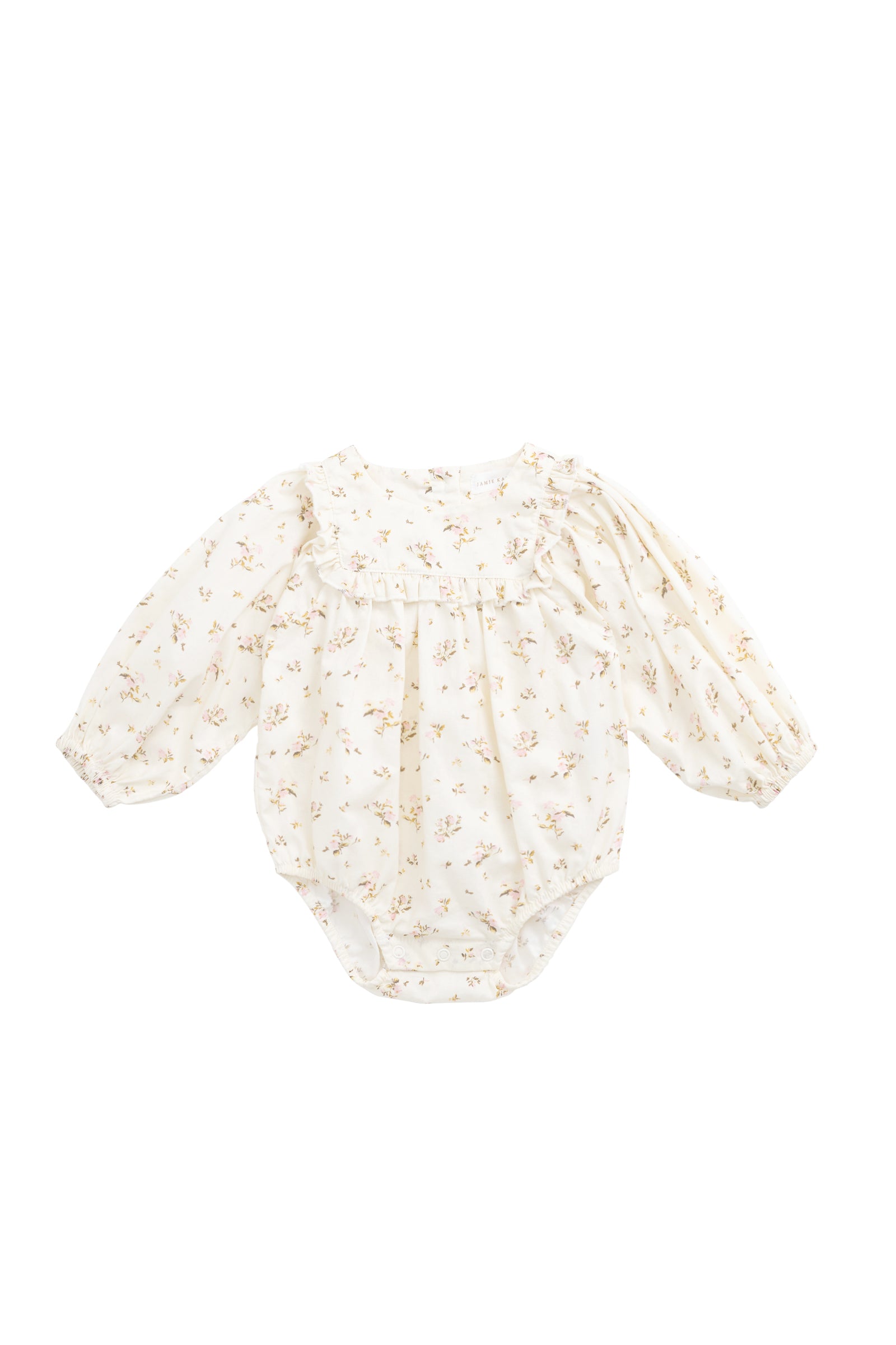 Organic Cotton Frances Playsuit - Bianca Antique-Clothing & Accessories-Jamie Kay-The Bay Room