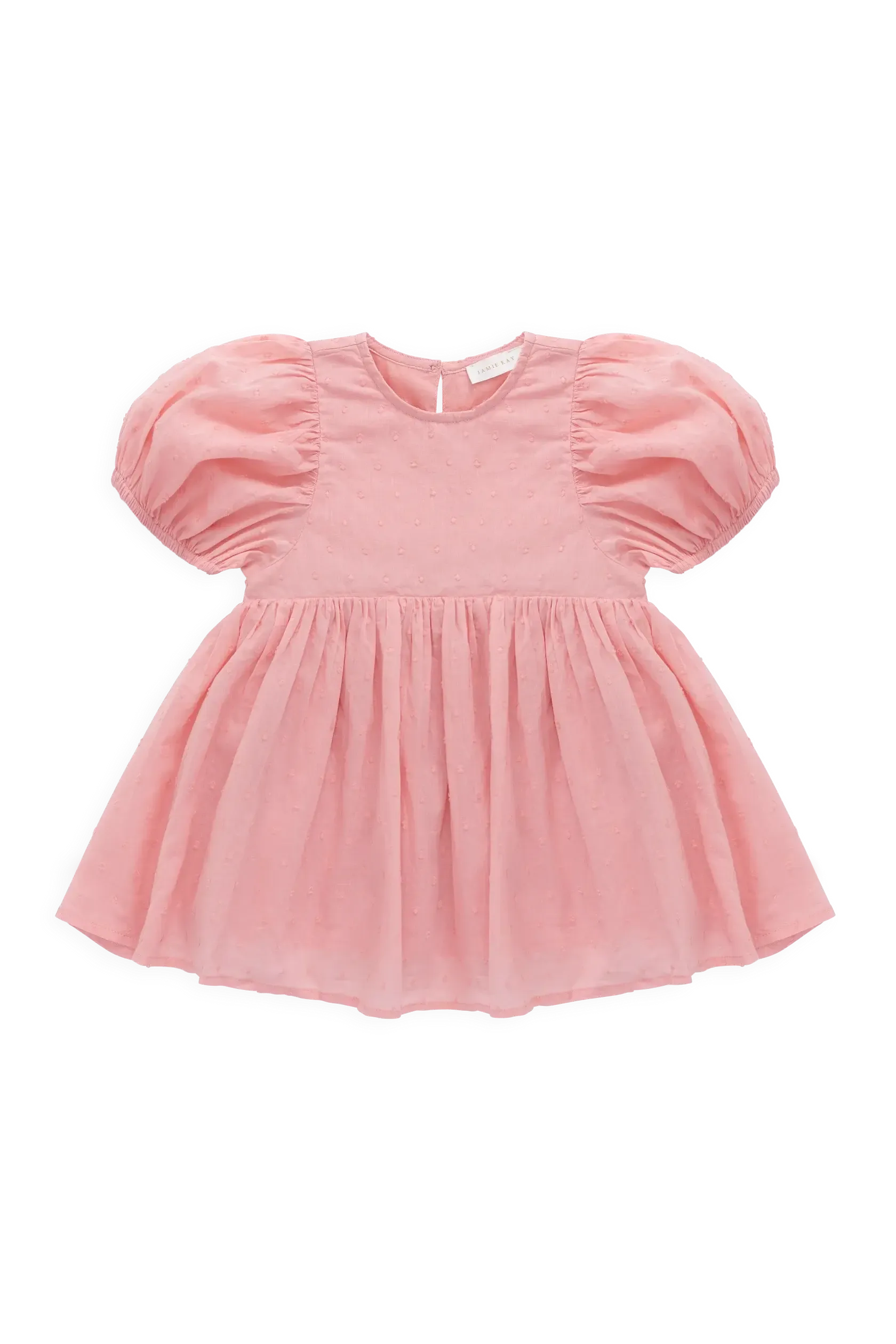 Organic Cotton Frannie Dress - Swiss Pink-Clothing & Accessories-Jamie Kay-The Bay Room