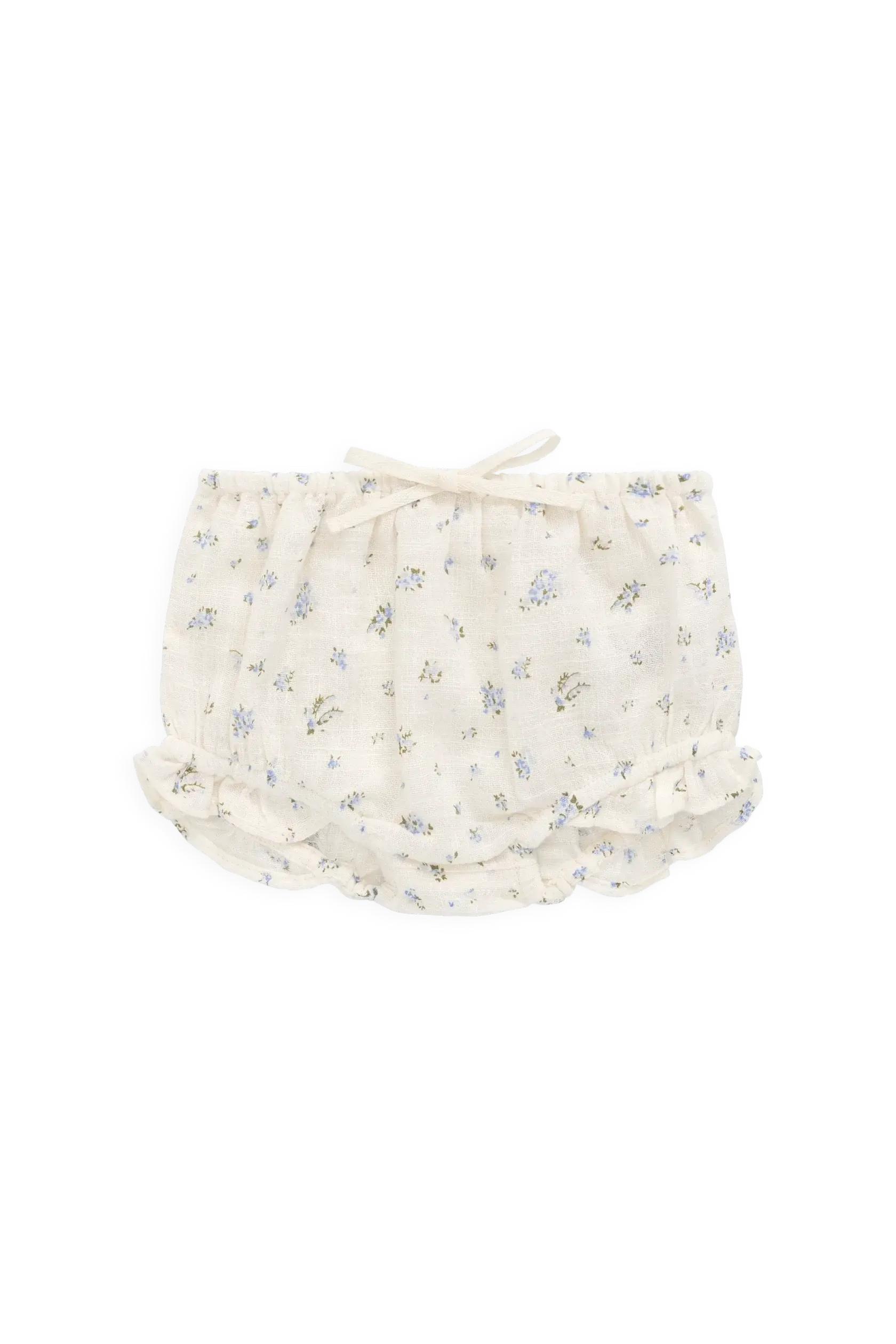 Organic Cotton Frill Bloomer - Juniper Fields Blue-Clothing & Accessories-Jamie Kay-The Bay Room
