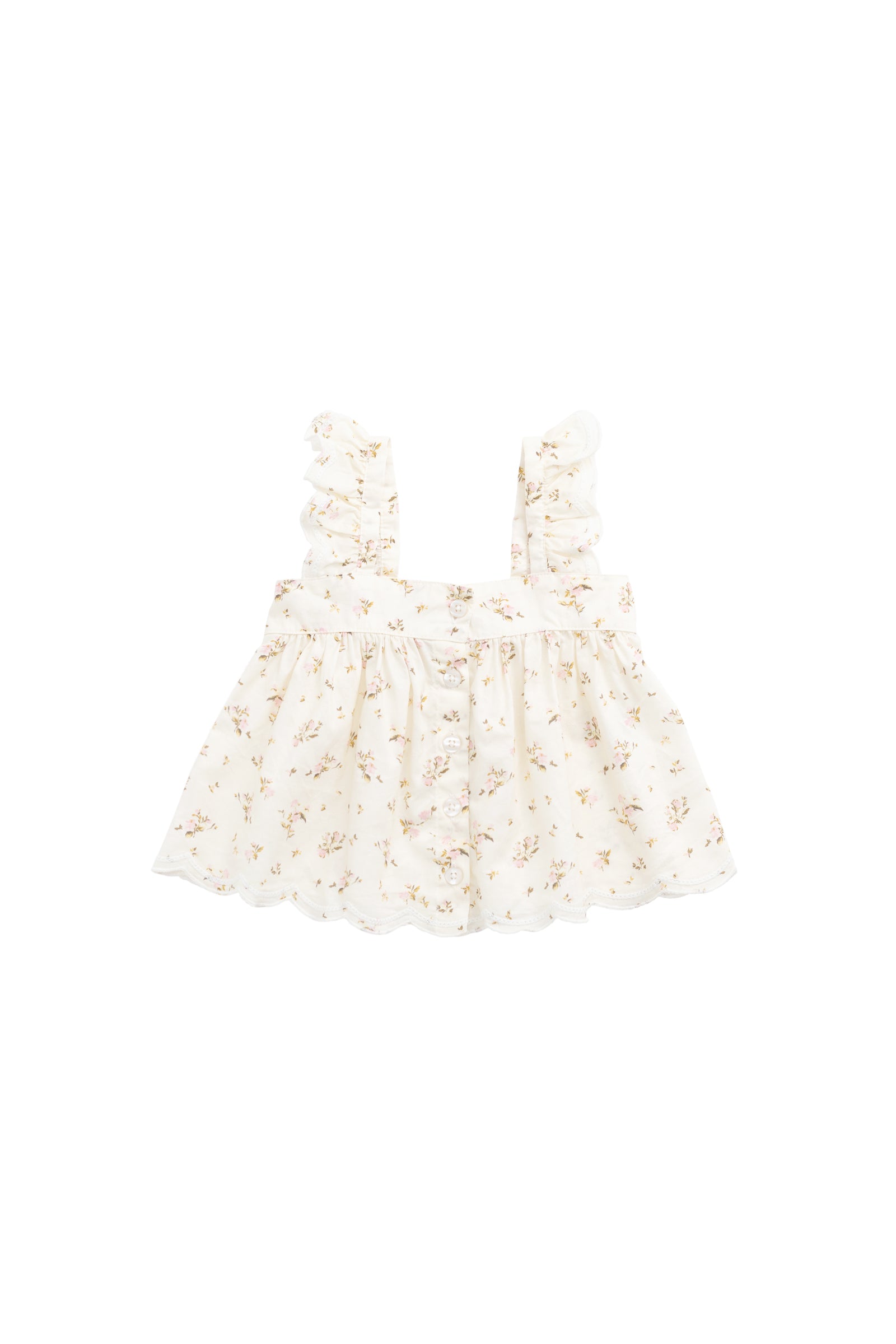 Organic Cotton Haylen Top - Bianca Antique-Clothing & Accessories-Jamie Kay-The Bay Room