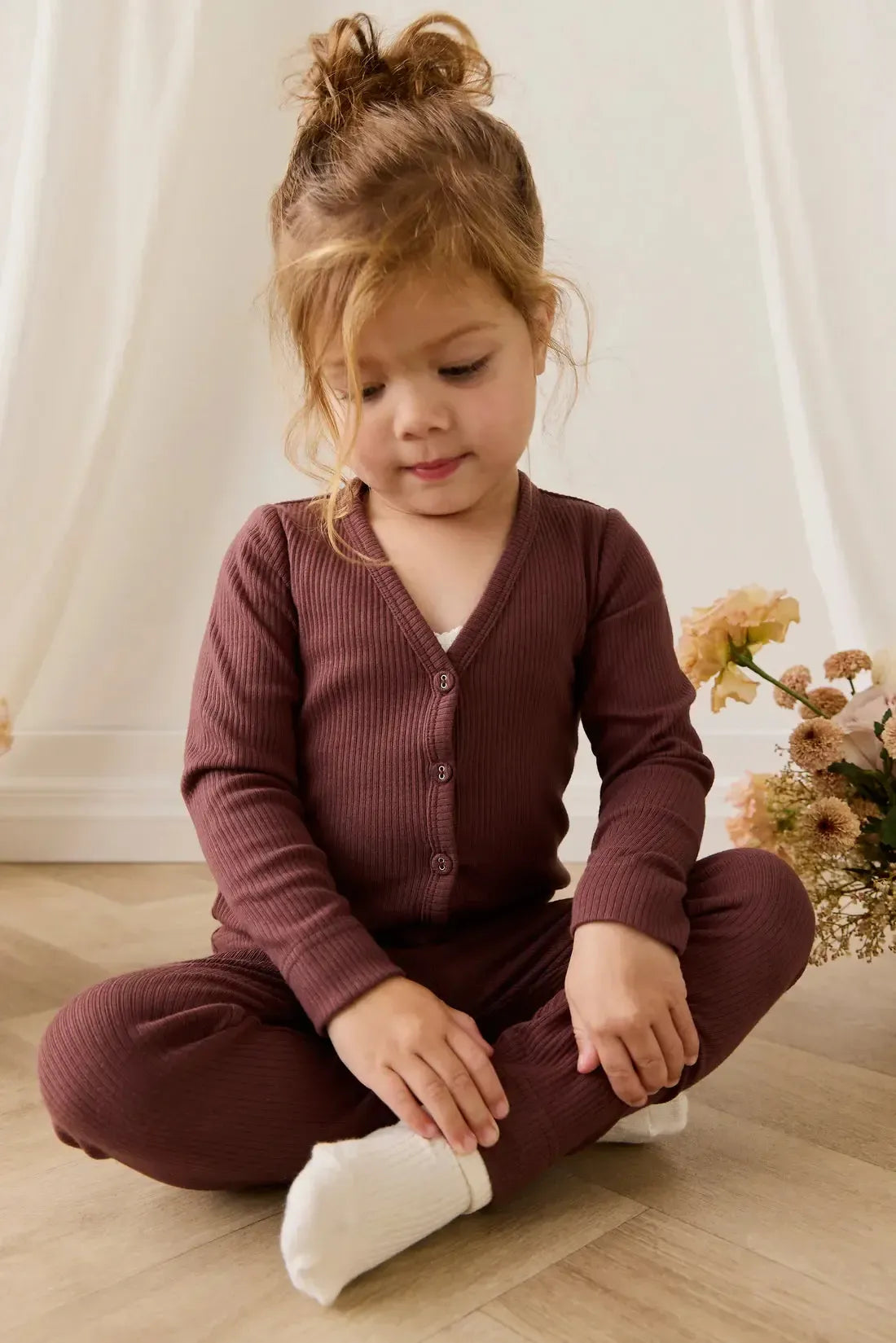 Organic Cotton Modal Legging - Burnt Cinnamon-Clothing & Accessories-Jamie Kay-The Bay Room