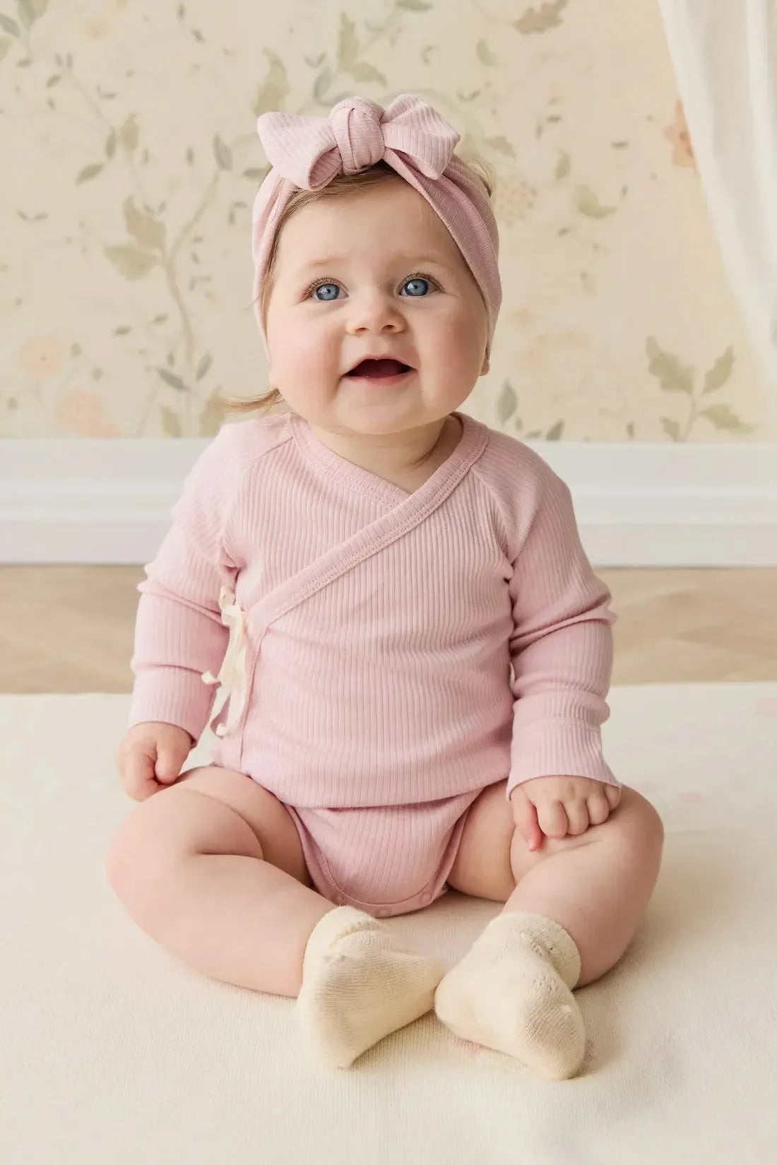 Organic Cotton Modal Marina Long Sleeve Bodysuit - Trinket-Clothing & Accessories-Jamie Kay-The Bay Room