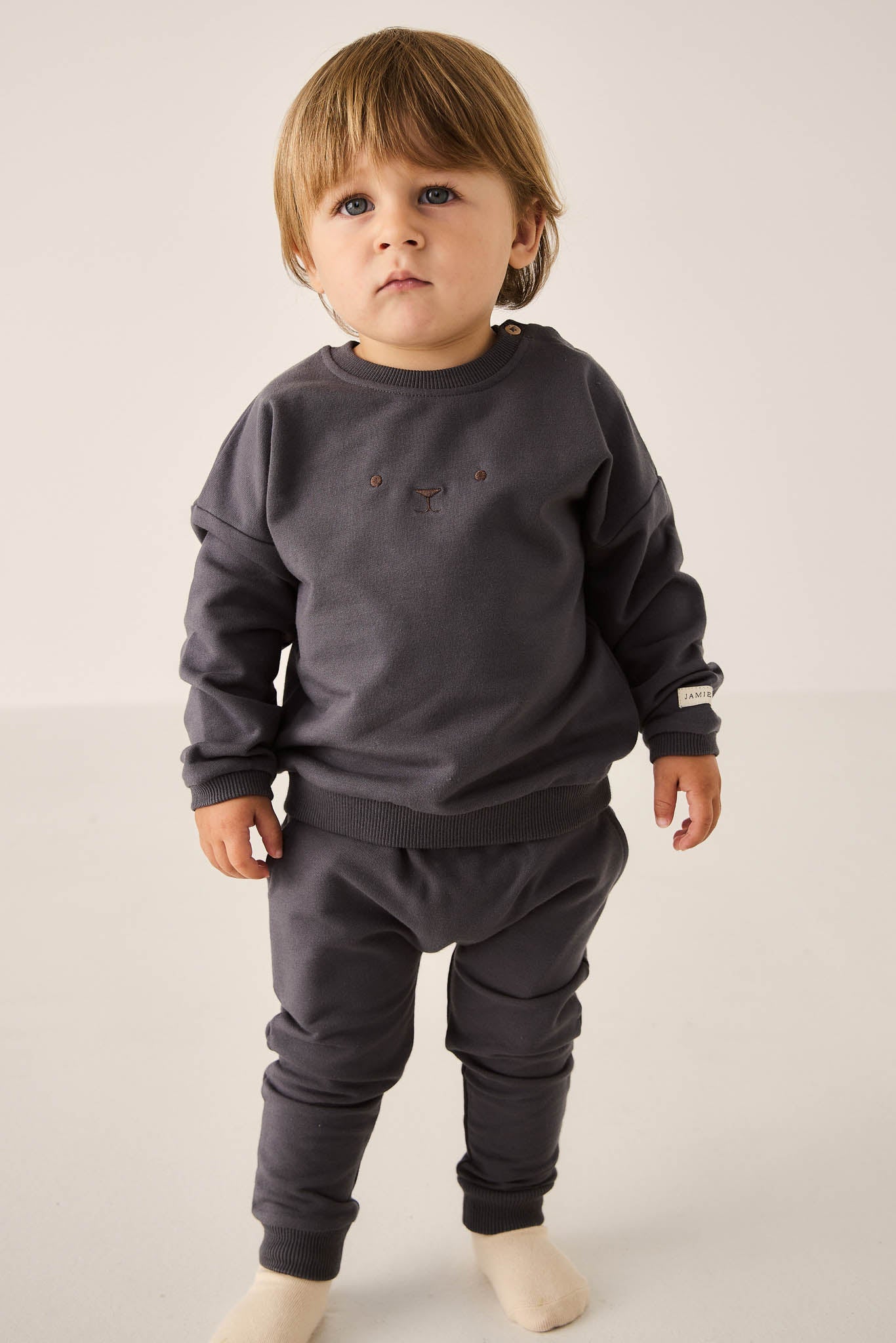 Organic Cotton Morgan Track Pant - Arctic-Clothing & Accessories-Jamie Kay-The Bay Room