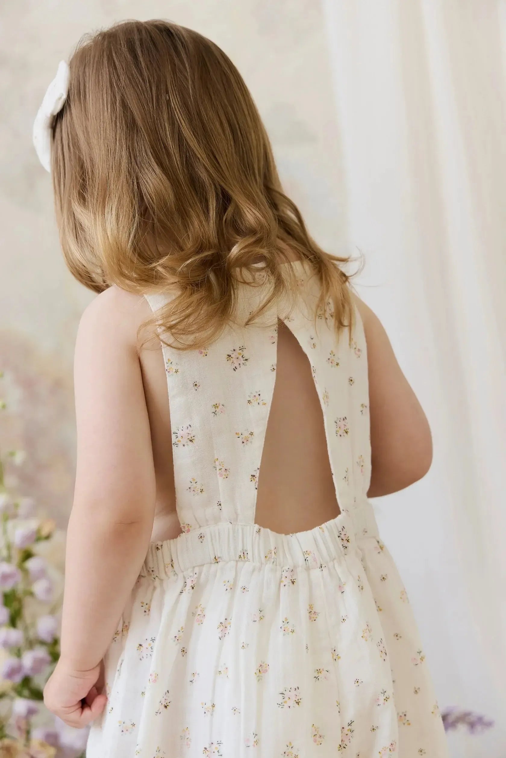 Organic Cotton Muslin Marceline Jumpsuit - Ayla Whisper-Clothing & Accessories-Jamie Kay-The Bay Room