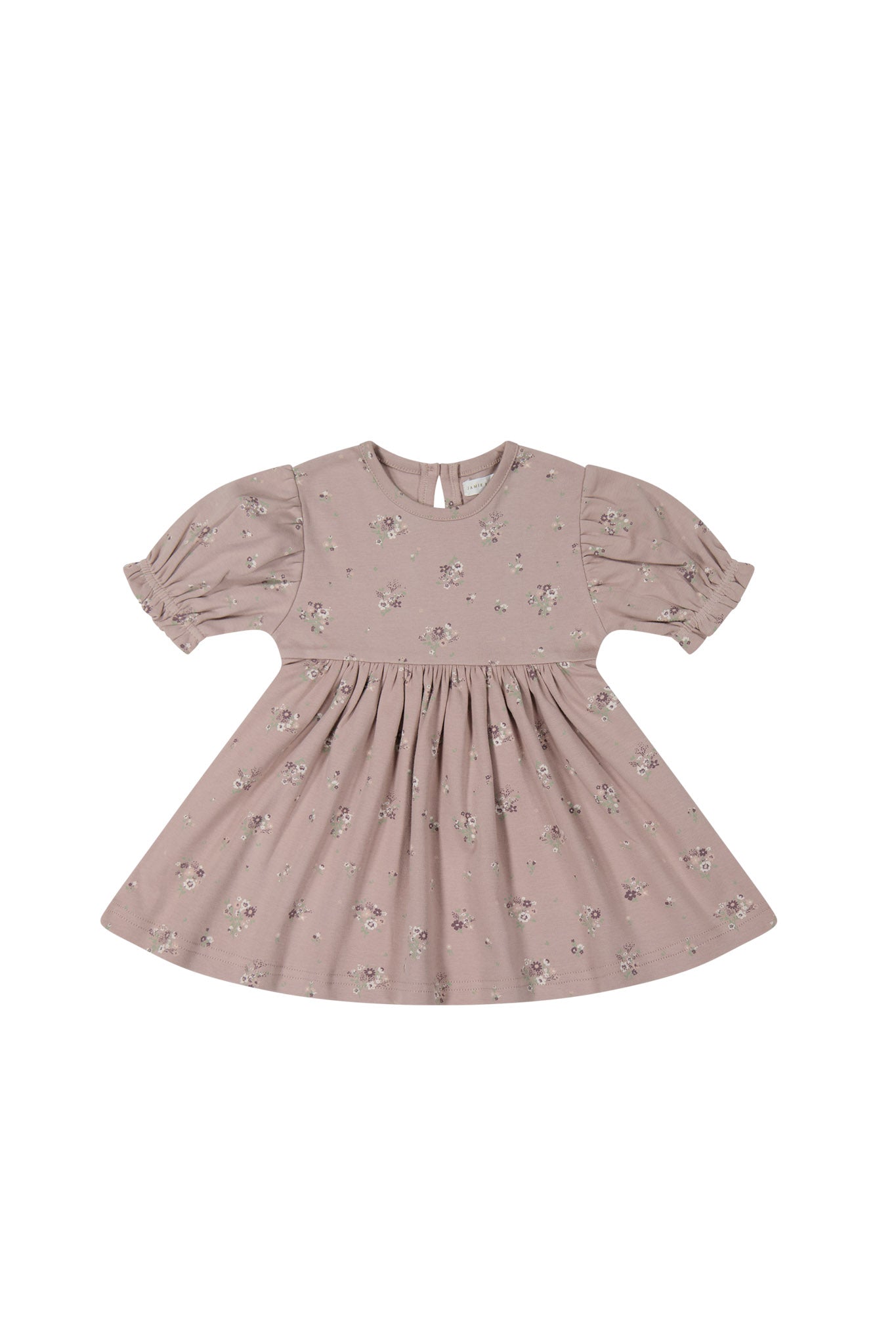 Organic Cotton Penny Dress - Lauren Floral Fawn-Clothing & Accessories-Jamie Kay-The Bay Room