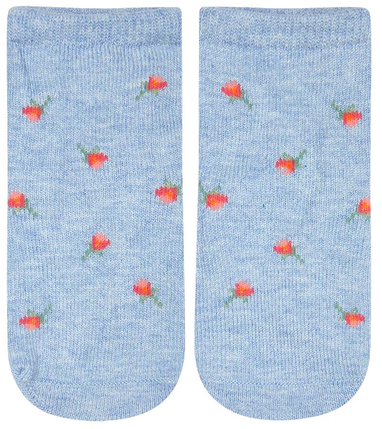Organic Socks Ankle Jacquard - Skyla-Shoes & Socks-Toshi-The Bay Room