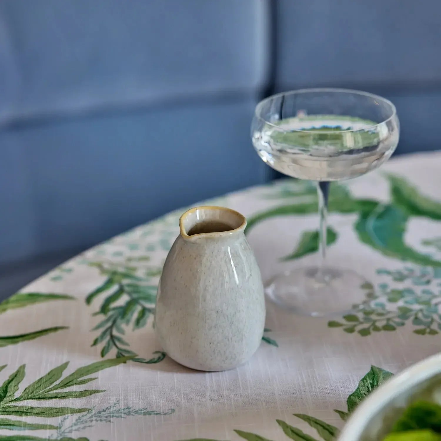 Oslo Reactive Ivory Pourer 8.5x8x10.5cm-Dining & Entertaining-Madras Link-The Bay Room