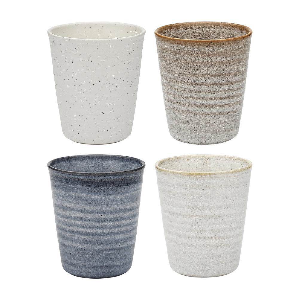 Ottawa Set 4 Latte Cups 250ml-Dining & Entertaining-Ecology-The Bay Room