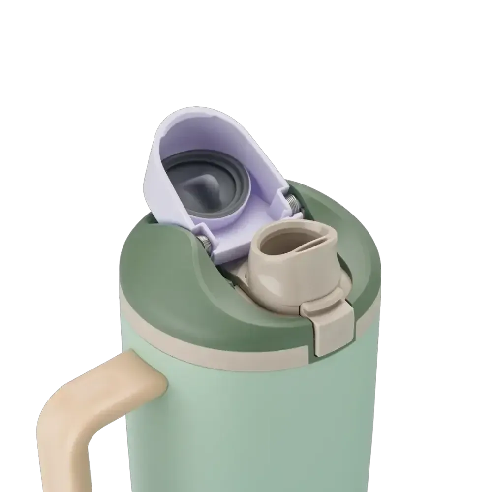 Owala Freesip Tumbler Stainless Steel Insulated 1.185L - Eucalyptus-Travel & Outdoors-Owala-The Bay Room