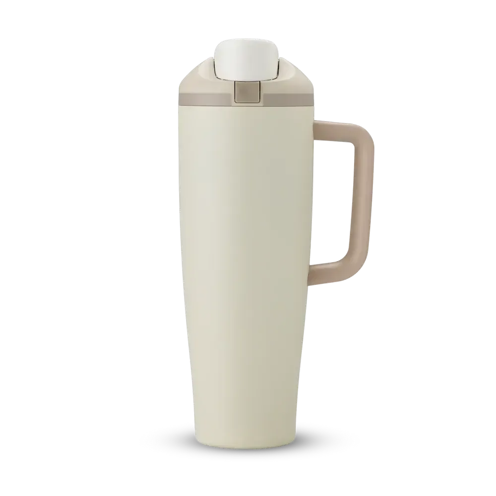 Owala Freesip Tumbler Stainless Steel Insulated 1.185L - Lightly Toasted-Travel & Outdoors-Owala-The Bay Room