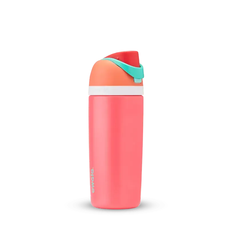 Owala Kids Freesip Stainless Steel Insulated Bottle 475mL - Fireball-Travel & Outdoors-Owala-The Bay Room