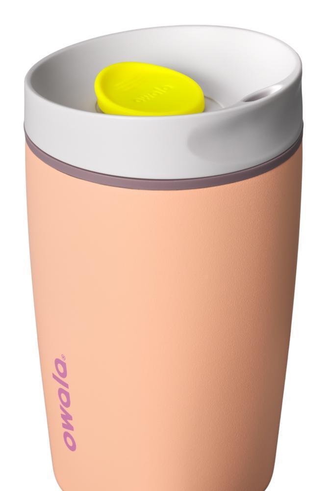 Owala Smoothsip Slider Stainless Steel Insulated Travel Cup 355mL - Peachy Keen-Travel & Outdoors-Owala-The Bay Room