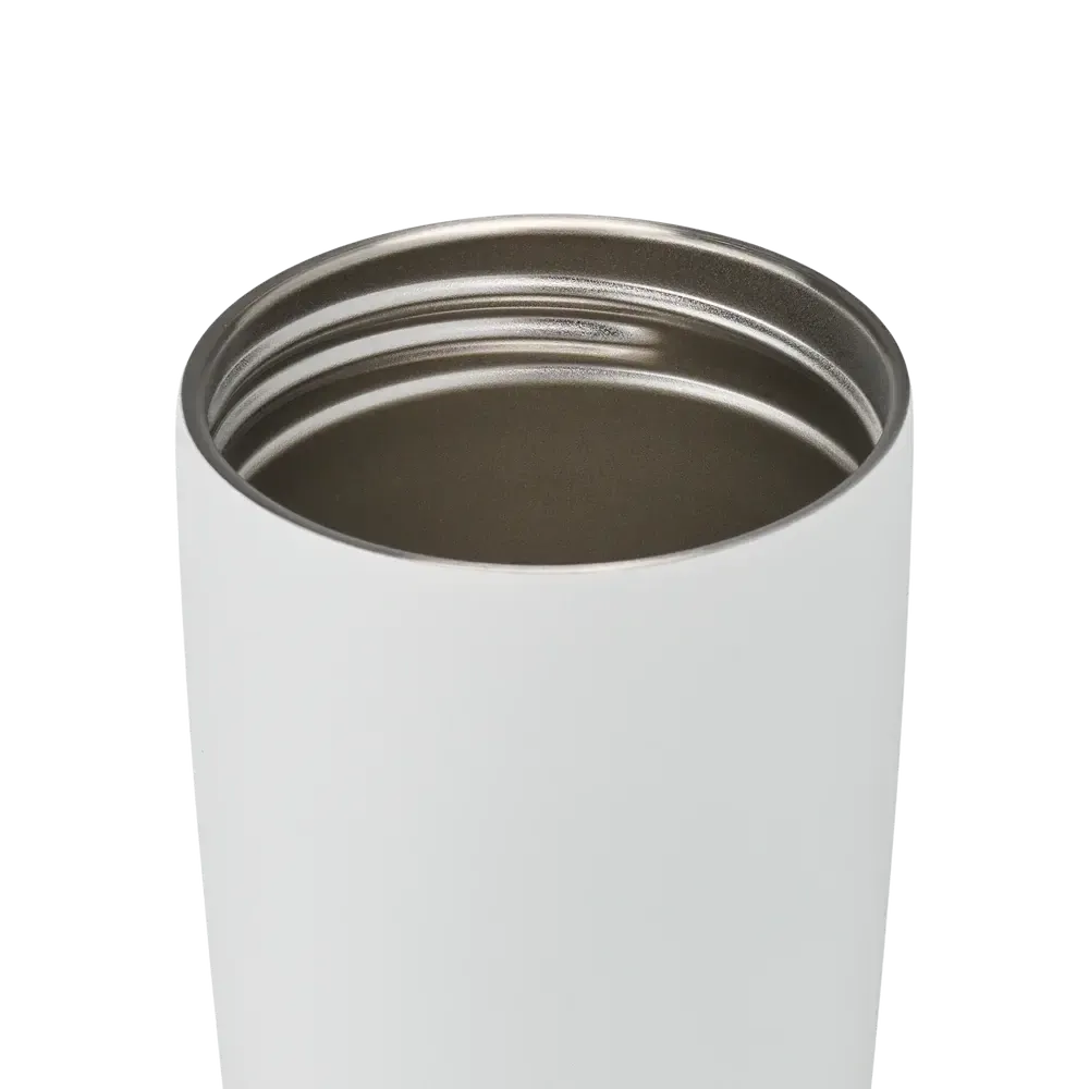 Owala Smoothsip Slider Stainless Steel Insulated Travel Cup 355mL - Shy Marshmallow-Travel & Outdoors-Owala-The Bay Room