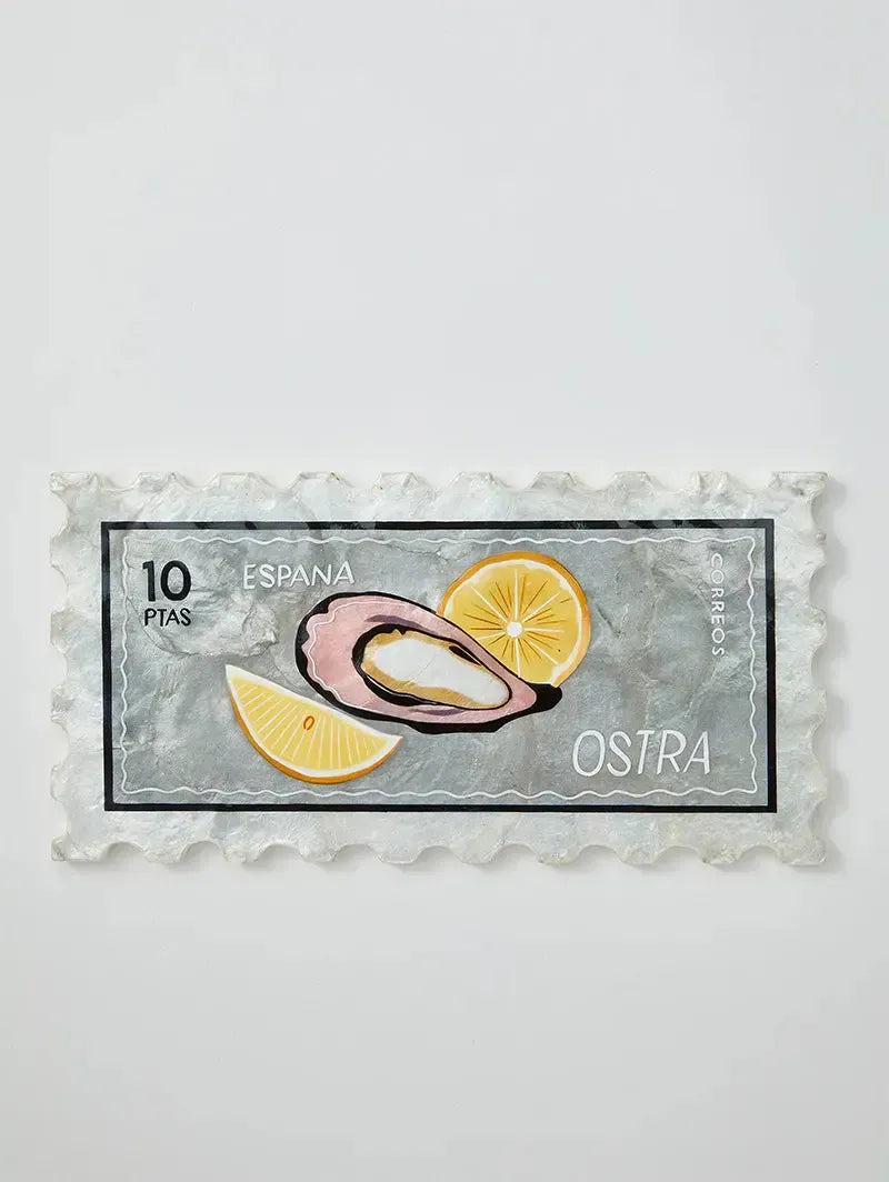 Oyster Stamp-Wall Decor-Jones & Co-The Bay Room