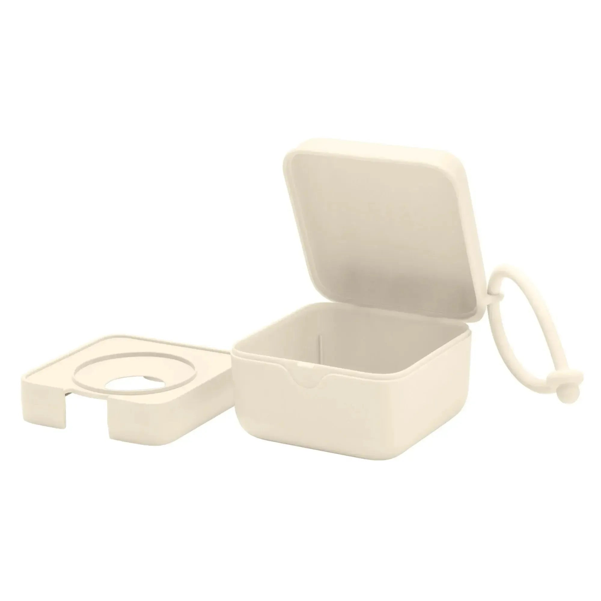 Pacifier Box - Ivory-Nursery & Nurture-BIBS-The Bay Room
