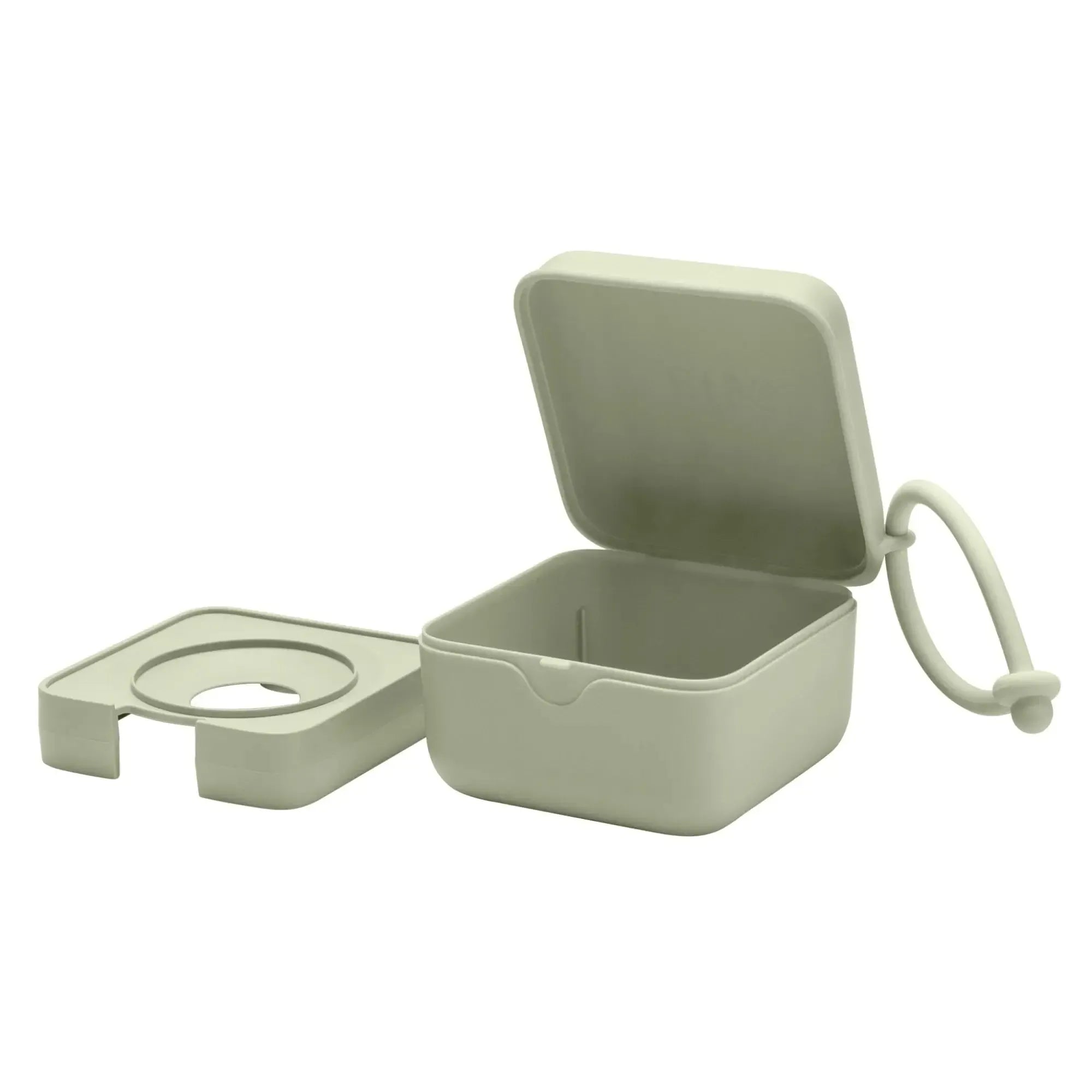Pacifier Box - Sage-Nursery & Nurture-BIBS-The Bay Room