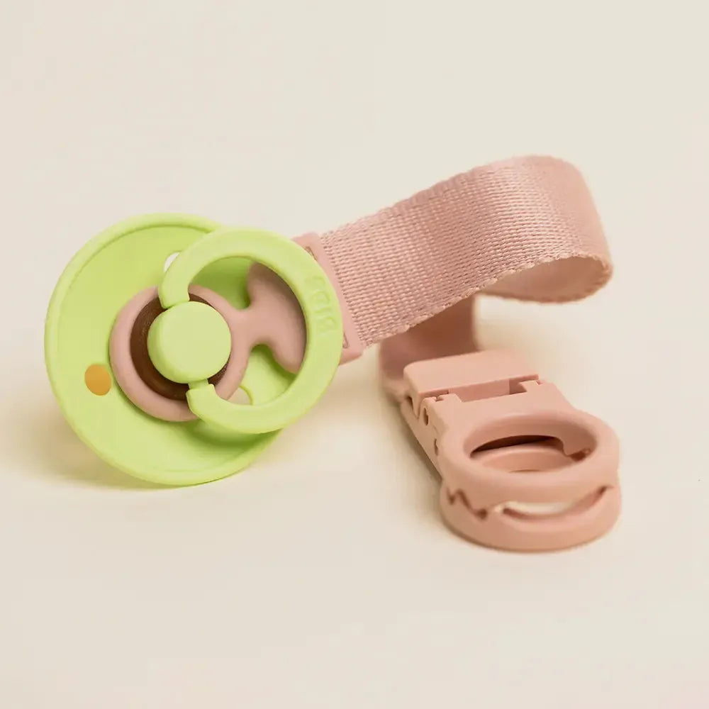 Pacifier Clip Loop - Blush-Nursery & Nurture-BIBS-The Bay Room