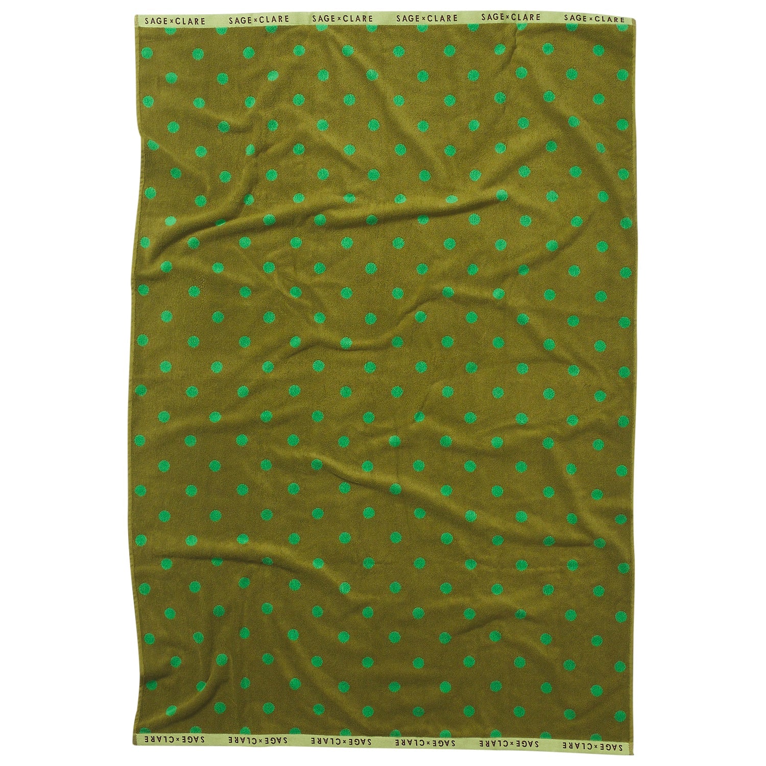 Paige Bath Sheet - Juniper-Soft Furnishings-Sage & Clare-The Bay Room