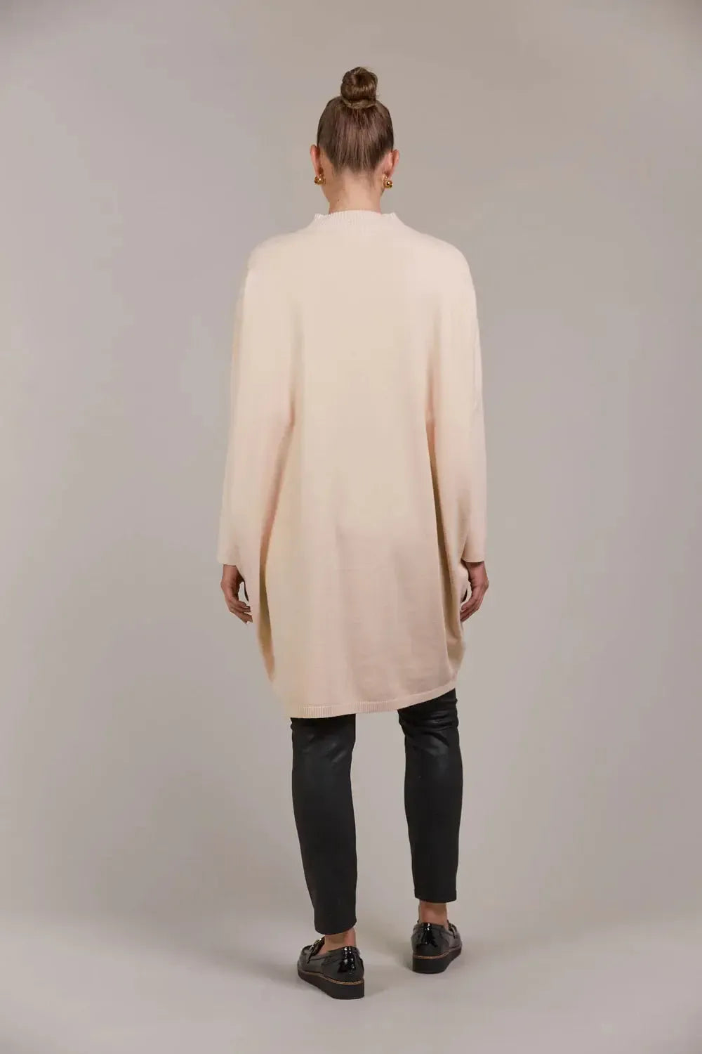 Palmer Oversize Knit - Ecru-Knitwear & Jumpers-Eb & Ive-The Bay Room