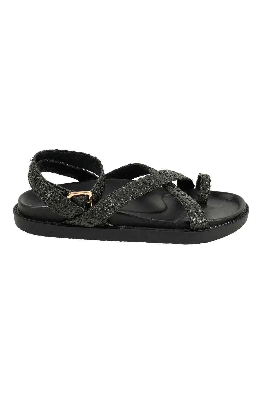 Paloma Sandal - Black-Footwear-Eb & Ive-The Bay Room