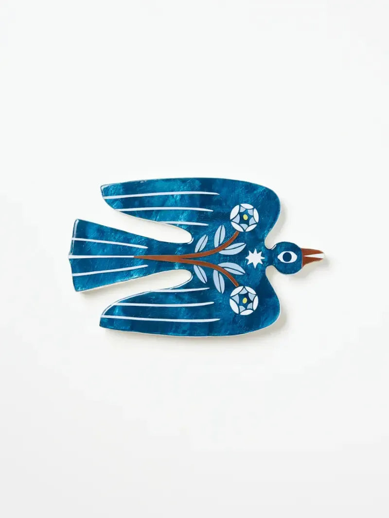 Paloma Wall Art Blue Bird-Wall Decor-Jones & Co-The Bay Room