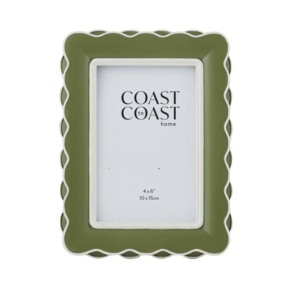 Payton Resin 4x6" Photo Frame 15x20cm Olive-Decor Items-Coast To Coast Home-The Bay Room