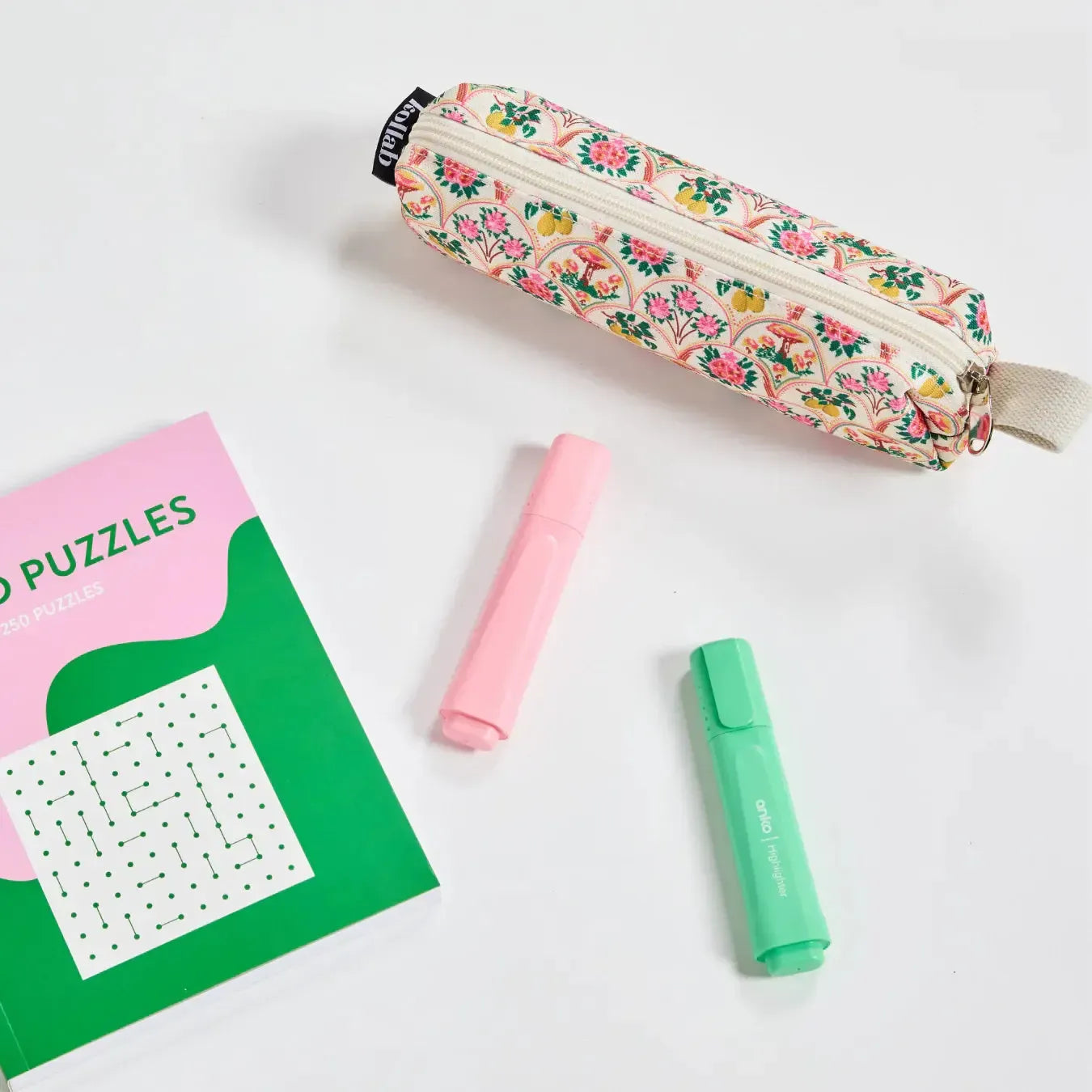 Pencil Case Needlepoint Garden-Travel & Outdoors-Kollab-The Bay Room